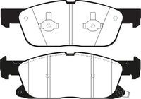 EBC 2016+ Lincoln Continental (10th Gen) 2.7L Twin Turbo Greenstuff Front Brake Pads