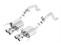 Borla 2014 Chevy Corvette C7 w/ AFM w/o NPP Atak Rear Section Exhaust Quad Rd Rl IC Tips