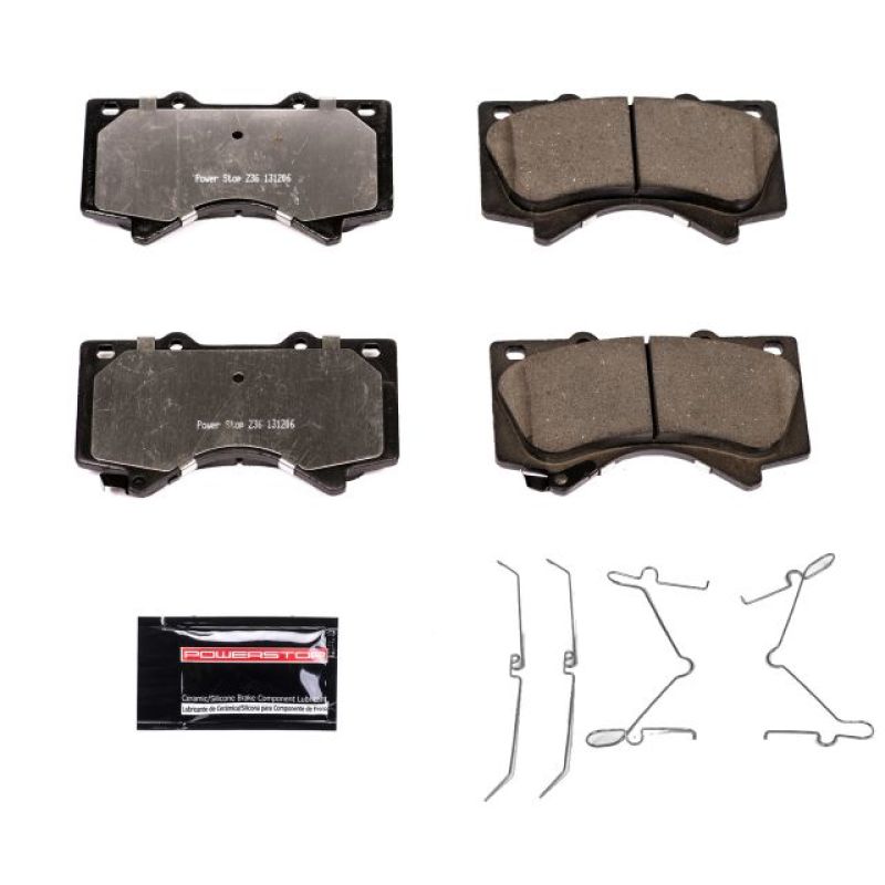 PowerStop Power Stop 08-11 Lexus LX570 Front Z36 Truck & Tow Brake Pads w/Hardware
