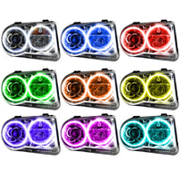 ORACLE Lighting Oracle 05-10 Chrysler 300C V8 SMD HL - HID - NO BULBS - ColorSHIFT w/ RF Controller