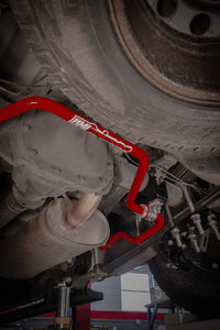 UMI Performance 15-24 Ford F-150 1in Solid Rear Sway Bar - Red