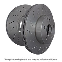 EBC 92-93 Porsche 911 (964) 3.6L Carrera RS America Turbo Look RK Series Premium Front Rotors