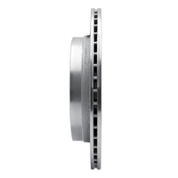 R1 Concepts R1 13-19 Cadillac XTS Rear Left Drilled & Slotted Silver Brake Rotor