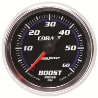 Autometer Cobalt 52mm 0-60 PSi Boost Gauge