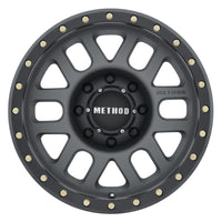 Method Wheels Method MR309 Grid 18x9 +18mm Offset 8x6.5 130.81mm CB Titanium/Black Street Loc Wheel