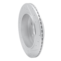 R1 Concepts R1 10-11 Ford Ranger (USA/Canada) Rear Left Drilled & Slotted Silver Brake Rotor