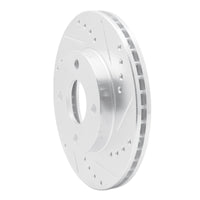 R1 Concepts R1 00-15 Ford Ecosport (Mexico) Front Right Drilled & Slotted Silver Brake Rotor