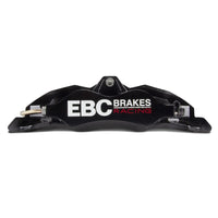 EBC Racing 01-07 Acura RSX Type-S 2.0L Black Apollo-4 Calipers 330mm Rotors Front Big Brake Kit