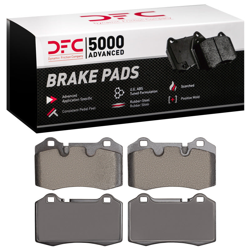 DFC 05-12 Aston Martin DB9 Rear 5000 Advanced Low Metallic Brake Pads