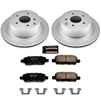 PowerStop Power Stop 11-19 Nissan Leaf Rear Z17 Evolution Geomet Coated Brake Kit
