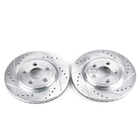 PowerStop Power Stop 02-05 Ford Thunderbird Rear Evolution Drilled & Slotted Rotors - Pair