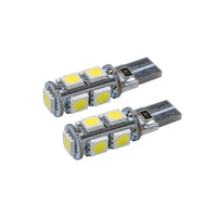 ORACLE Lighting Oracle T10 9 LED 3 Chip SMD Bulbs (Pair) - Cool White