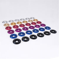 Skunk2 Racing Skunk2 Small Fender Black Anodized Washer Kit (6 Pcs.)