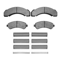 R1 Concepts R1 95-00 Chevrolet C3500 Front/Rear Super Duty Pads & Hardware Kit