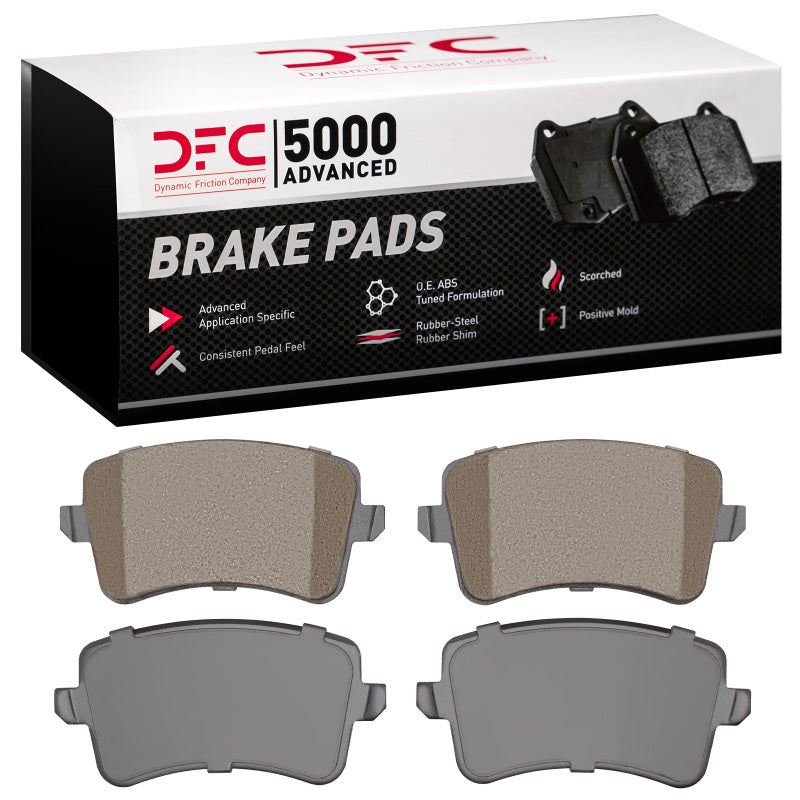 DFC 12-17 Audi A4 Quattro Rear 5000 Advanced Ceramic Brake Pads