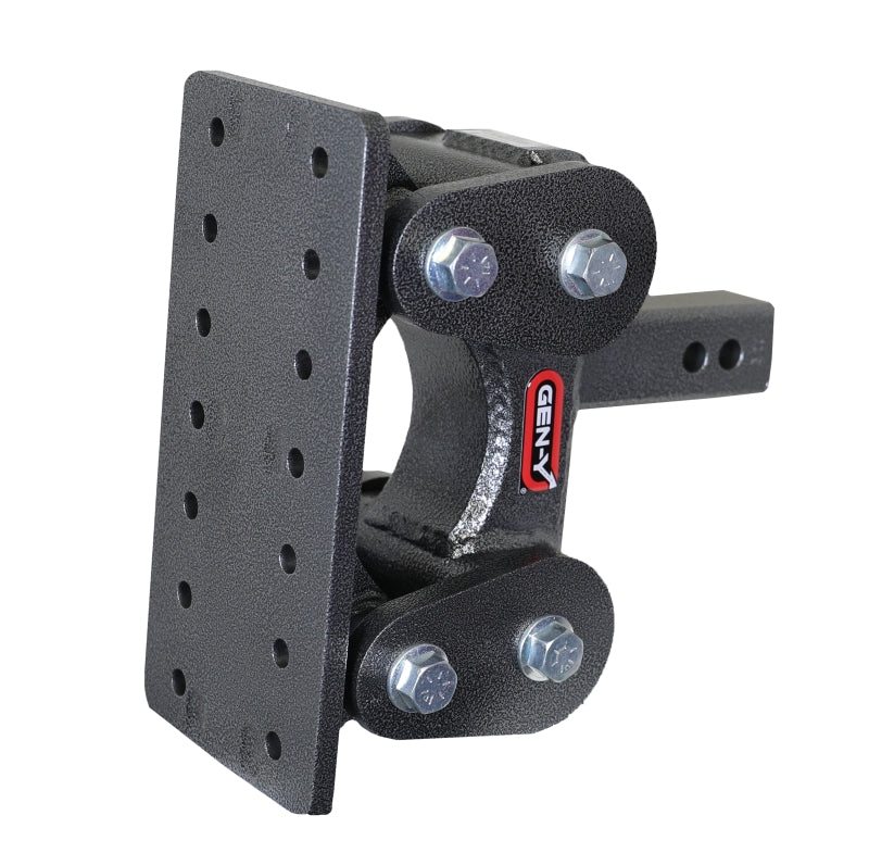 GEN-Y Hitch Gen-Y The Boss Torsion-Flex Pintle Plate 2in Shank 5.5in Drop 1.7K TW 16K Hitch