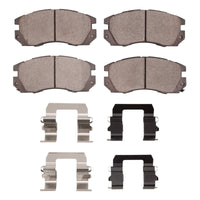 R1 Concepts R1 90-96 Subaru Legacy Front Optimum OE Pads & Hardware Kit