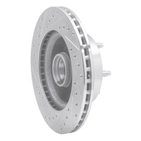 R1 Concepts R1 86-92 Jeep COMANCHE Front Right Drilled & Slotted Silver Brake Rotor