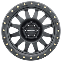 Method Wheels Method MR304 Double Standard 15x10 -50mm Offset 5x5.5 108mm CB Matte Black Wheel