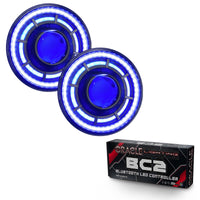 ORACLE Lighting Oracle Oculus 7in ColorSHIFT Bi-LED Projector Headlights for Jeep Wrangler JK