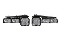 Diode Dynamics 2021 Ford Bronco Stage Series Fog Pocket Kit - White Pro