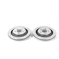 PowerStop Power Stop 15-19 Ford Mustang Rear Evolution Drilled & Slotted Rotors - Pair