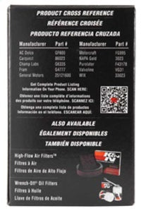 K&N Engineering K&N Fuel Filter 84-89 Nissan 300ZX, 00-04 Nissan Xterra. 95-97 Nissan 200SX