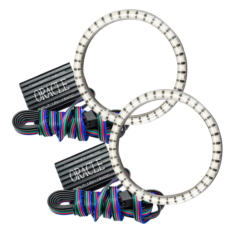ORACLE Lighting Oracle Chevy Camaro 14-15 WP LED Projector Fog Halo Kit - ColorSHIFT