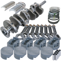 Eagle Ford FE 4.250in Crank 6.700in I-Beam Rods -18cc Inv Dome 4.100in Pistons Rotating Assembly