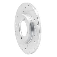 R1 Concepts R1 78-83 Dodge COLT Front Left Drilled & Slotted Silver Brake Rotor