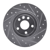 R1 Concepts R1 16-19 Land Rover Range Rover Evoque Rear Right Drilled & Slotted Silver Brake Rotor