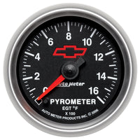 Autometer GM Full Sweep Electric 52mm 0-1600 degree F Pyrometer