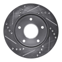 R1 Concepts R1 1979-1998 Buick Riviera Front/Rear Right Drilled & Slotted Silver Brake Rotor