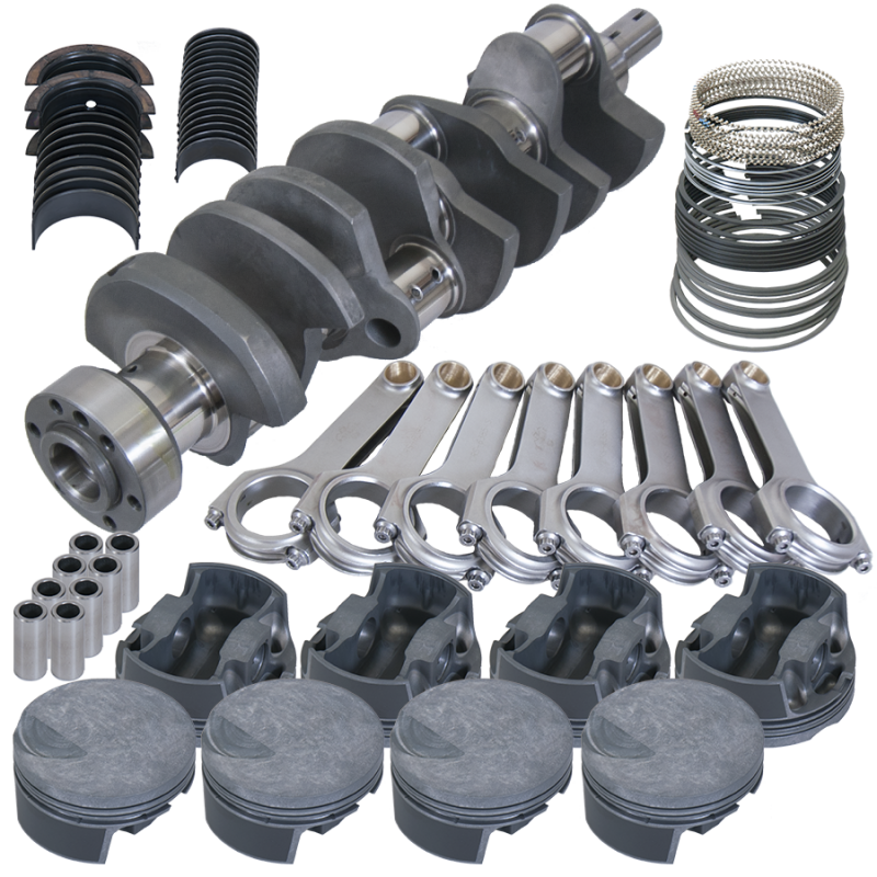 Eagle Chevy 454 4.250in Crank 6.385in H-Beam -3cc Flat Top 4.310in Pistons Balanced Assembly