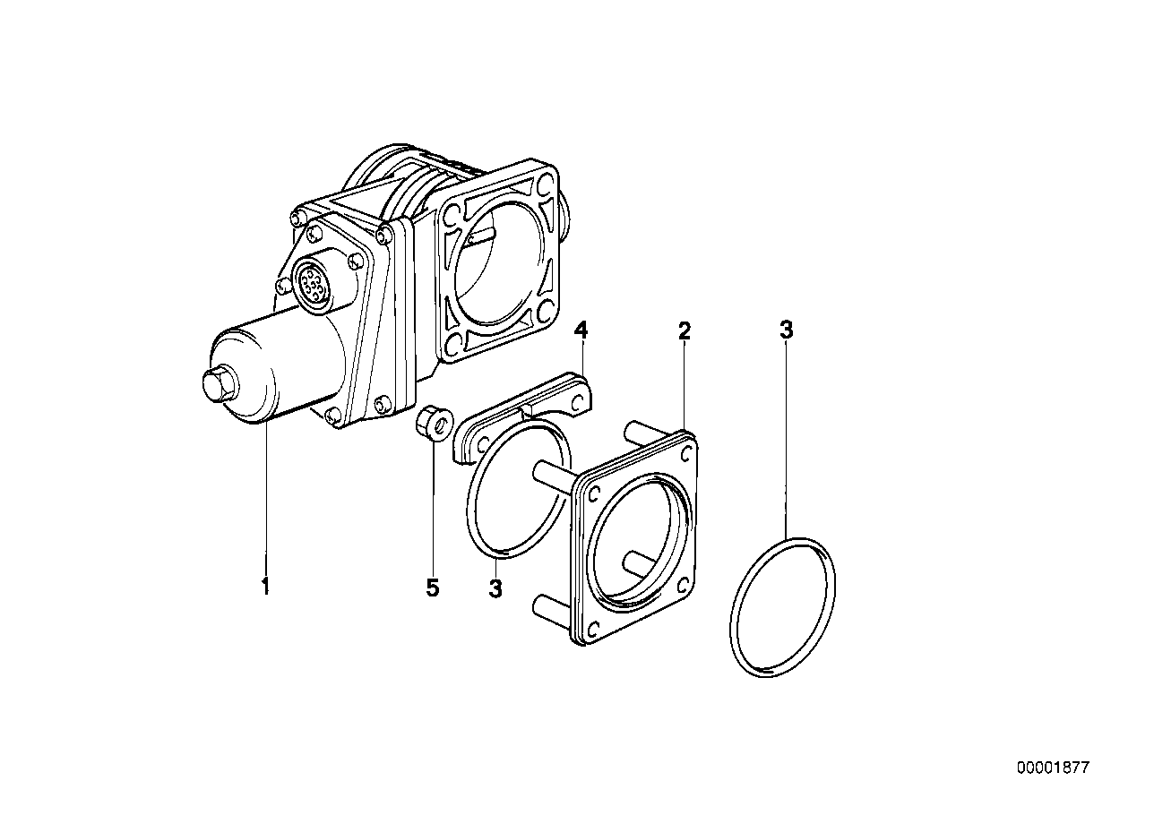 Genuine BMW 13541716532 E34 E32 Holder EML (Inc. 730i, 735iL & 730iL)