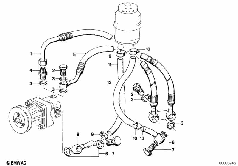 Genuine BMW 16121180242 Hose Clamp D=16,6-20MM