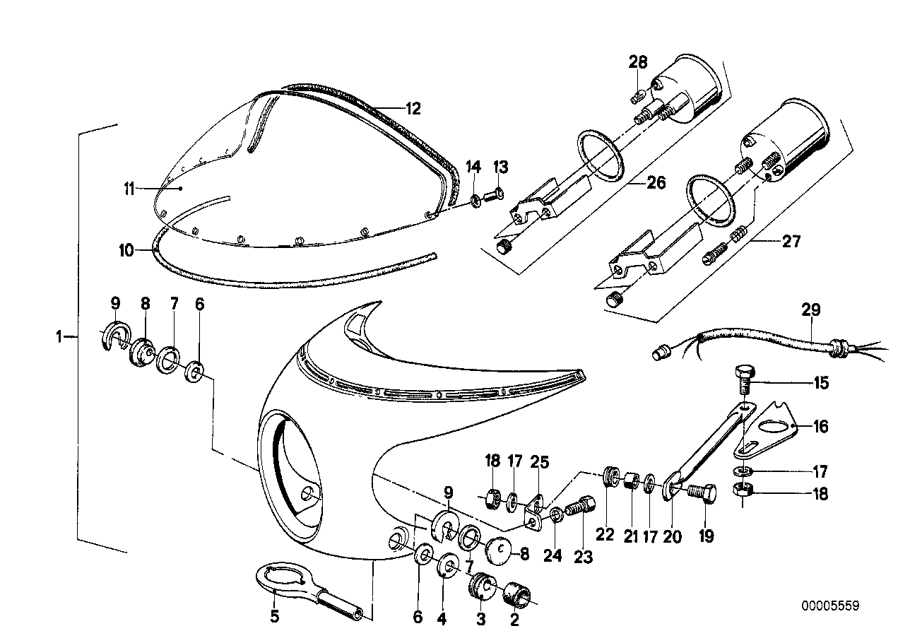Genuine BMW 46631233189 Gasket (Inc. R90/6, R90S)