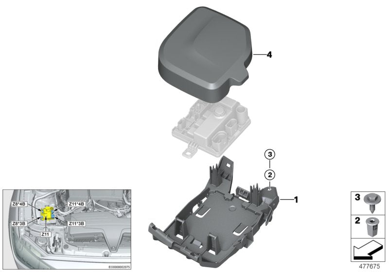Genuine BMW 12528616569 F21 F20 Cover (Inc. 320i ed, 116i & 120i) |  UK Car Parts