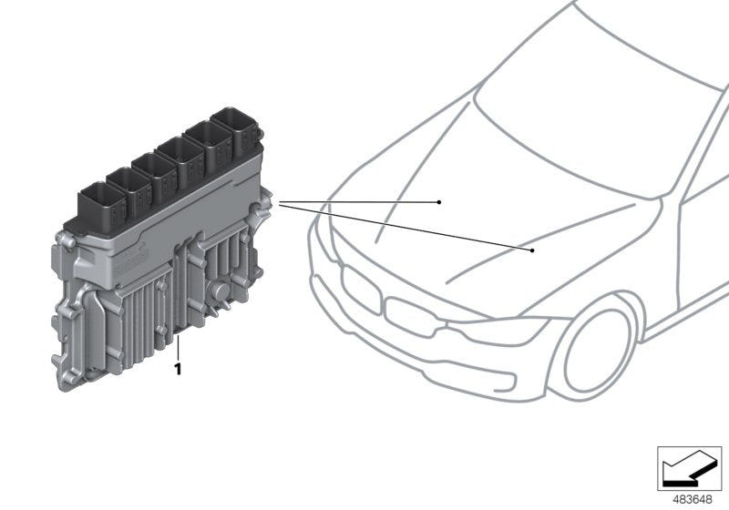 Genuine BMW 12149895364 F90 Basic Cotrol Unit Dme DME 88T0 (Inc. M5)