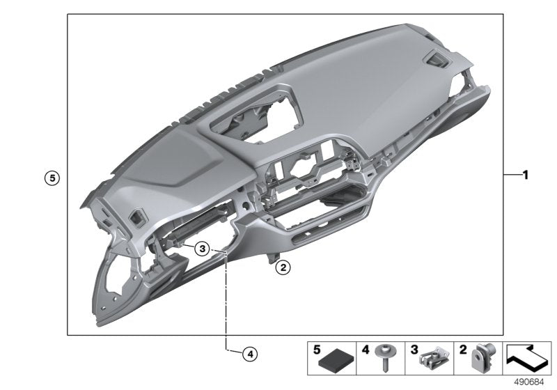 Genuine BMW 07149319414 G20 EWB F90 C-Clip Sheet Metal Nut (Inc. 740e, 840iX & X7 50iX)