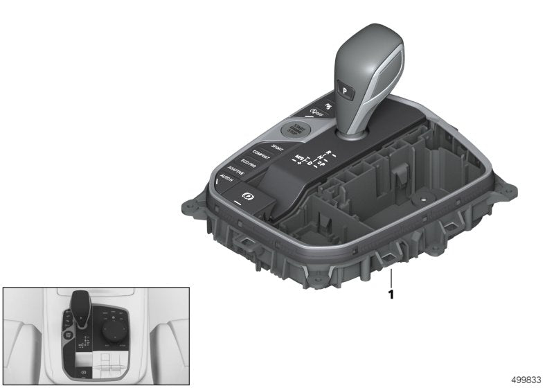 Genuine BMW 61319433335 G21 G29 G20 Control Panel Center Console (Inc. 320d, 320iX & Z4 30i) |  UK Car Parts