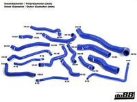 DO88 DO88-KIT45 Coolant Hoses