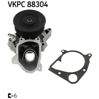 SKF VKPC88304 Water Pump