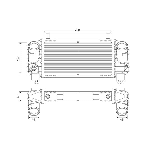 VALEO VAL817872 Charge Air Cooler