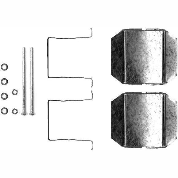 TEXTAR 82059800 Disc Brake Pad Accessory Kit