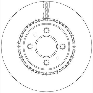 TRW MOTO DF6904 Brake Disc