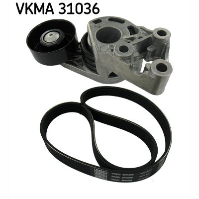 SKF VKMA31036 V-Ribbed Belt Set