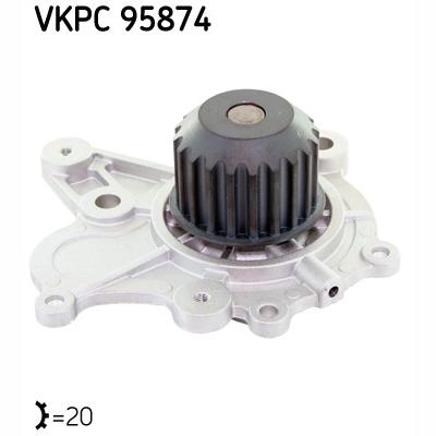 SKF VKPC95874 Water Pump