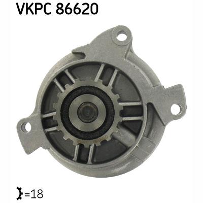 SKF VKPC86620 Water Pump