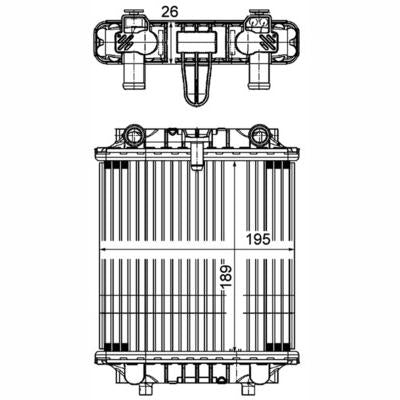 MAHLE CR1202000P Engine Radiator